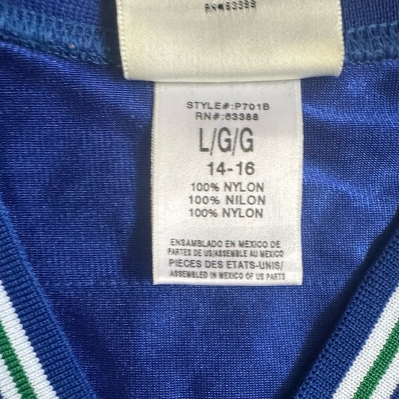 VTG Seattle Seahawks #8 Matt Hasselbeck Rare Puma Youth Jersey Size: L (14-16) - Picture 3 of 6